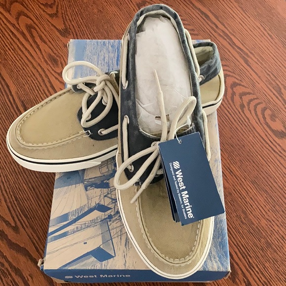 West Marine Shoes Canvas Deck Shoes Poshmark